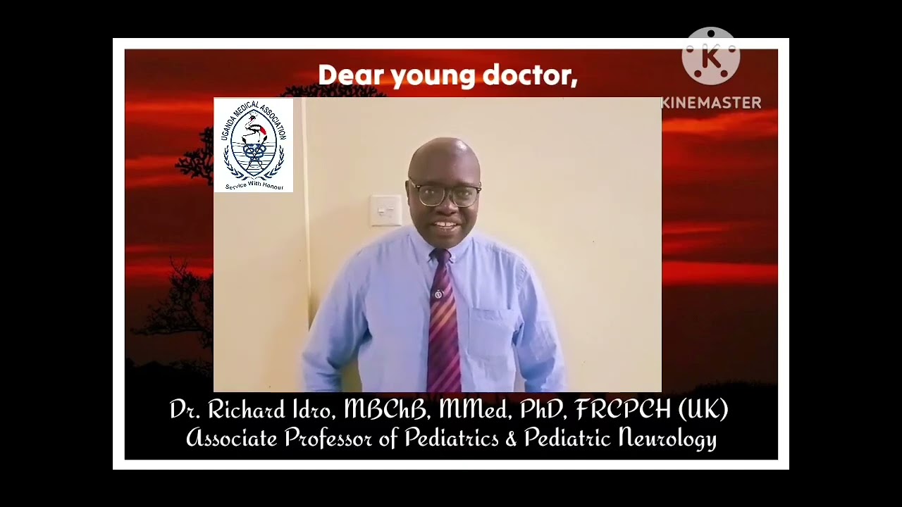 Prof Idro Richard, Money will come slowly to the young Doctors