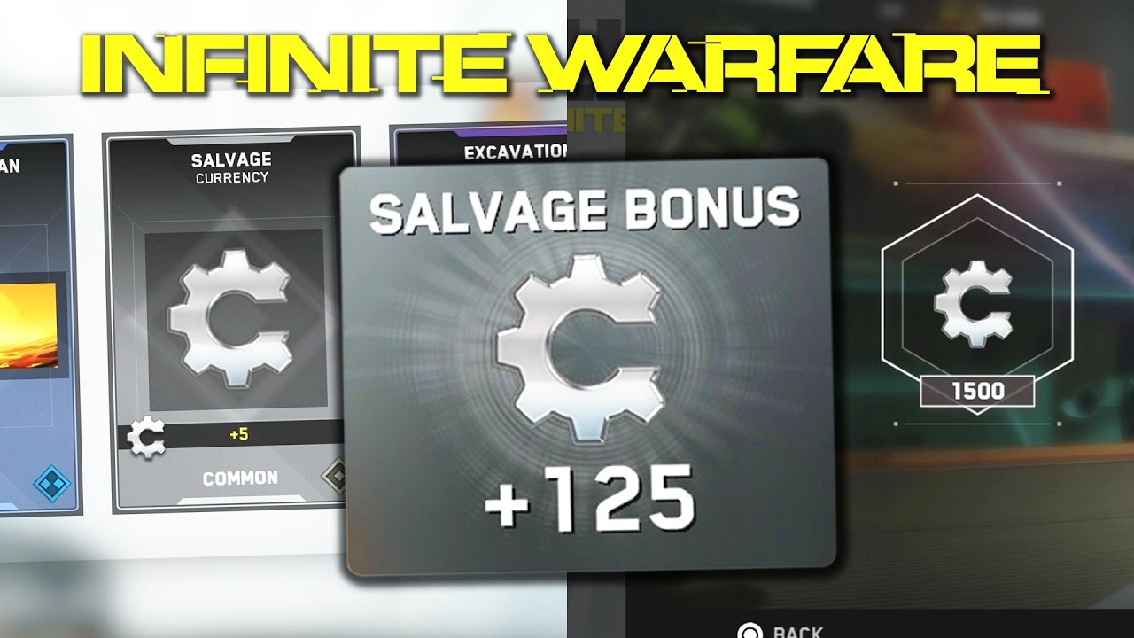 THE TRUTH ABOUT SALVAGE - How To Get Salvage in Infinite Warfare - 4 Ways To Earn More Salvage