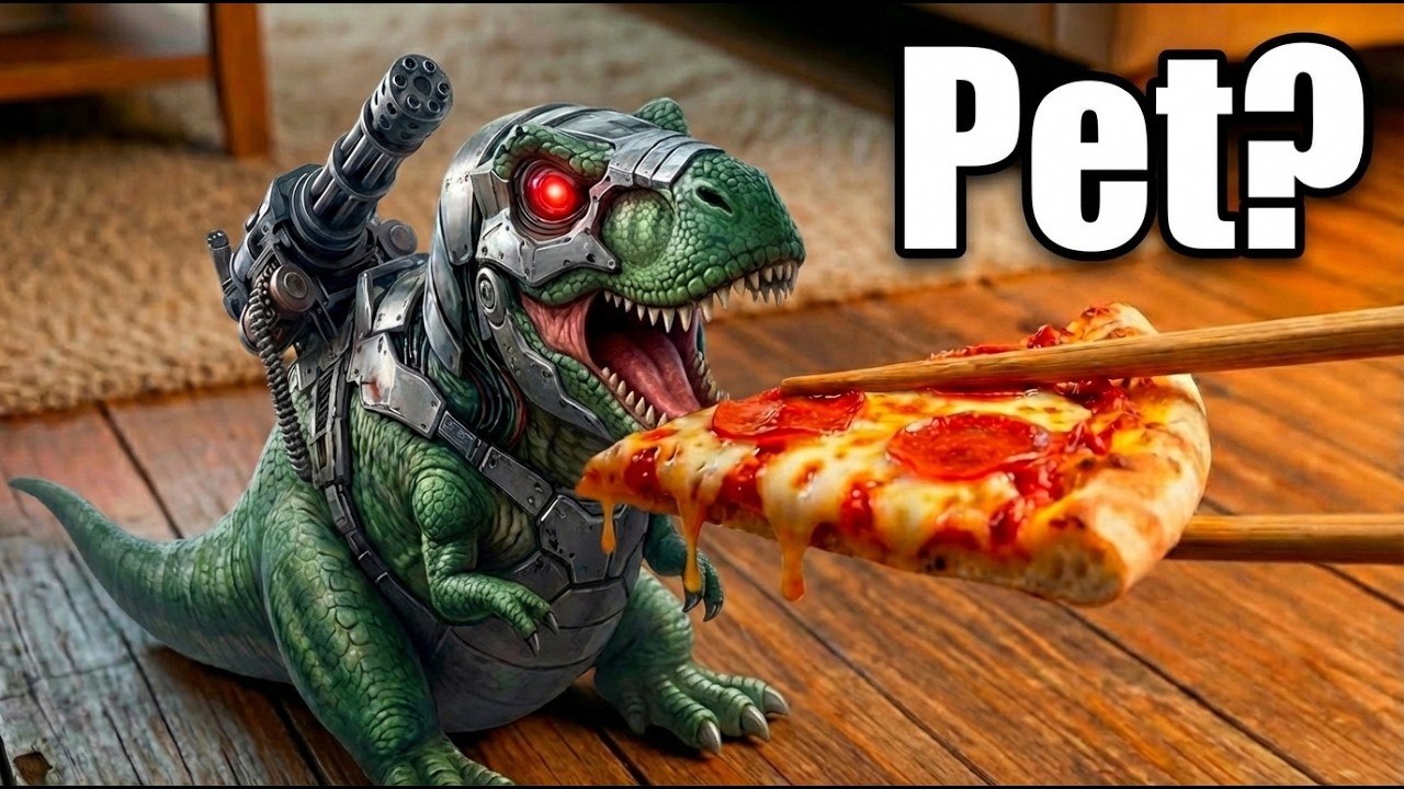 I Got a Pet T-Rex in Real Life