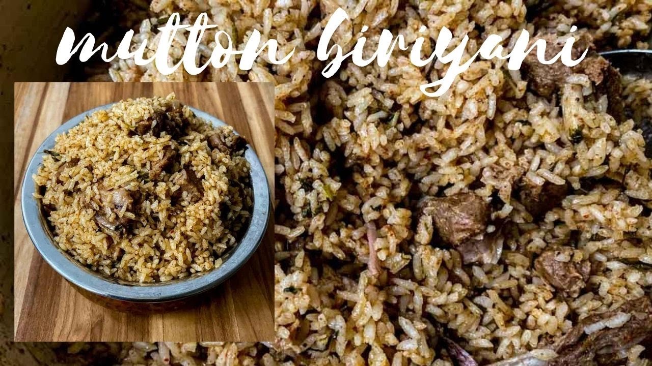 Dindigul Mutton Biryani Recipe