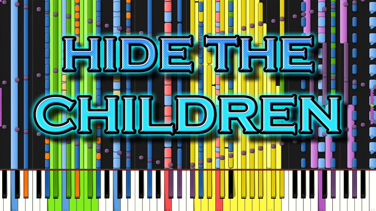 [Black MIDI] Synthesia &ndash; Hide the Children ~ Original Song by EpreTroll 36,000 notes