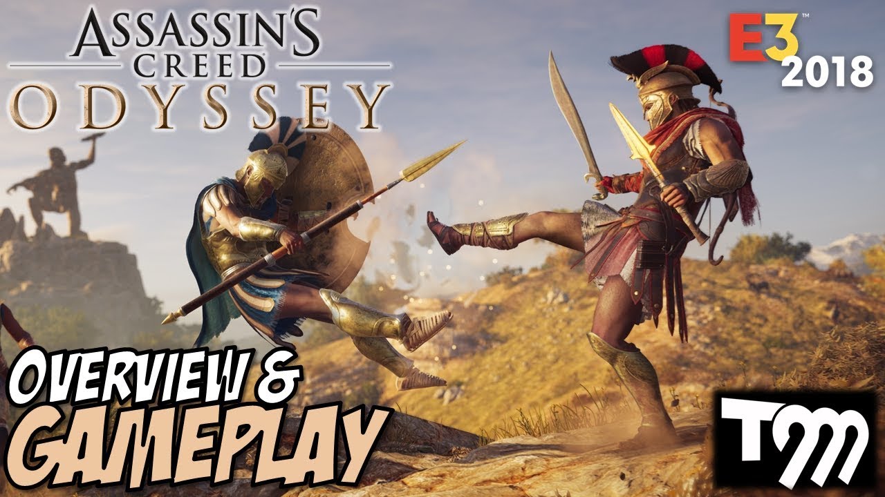 I AM LEGEND!! - Assassin's Creed Odyssey Gameplay & Overview E3 2018 - Kassandra