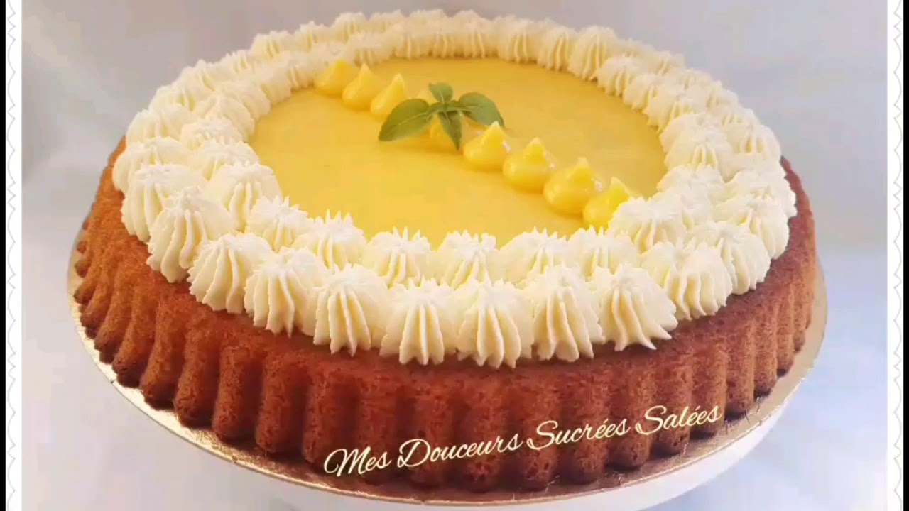 Tarte renversée Amande Citron