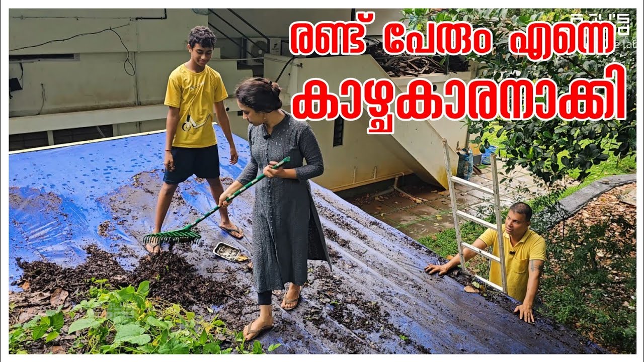 ഞാൻ ഒന്നുമല്ലാതായ ദിവസം /A day in our life /Cleaning /Agriculture /Village life /Entertainment