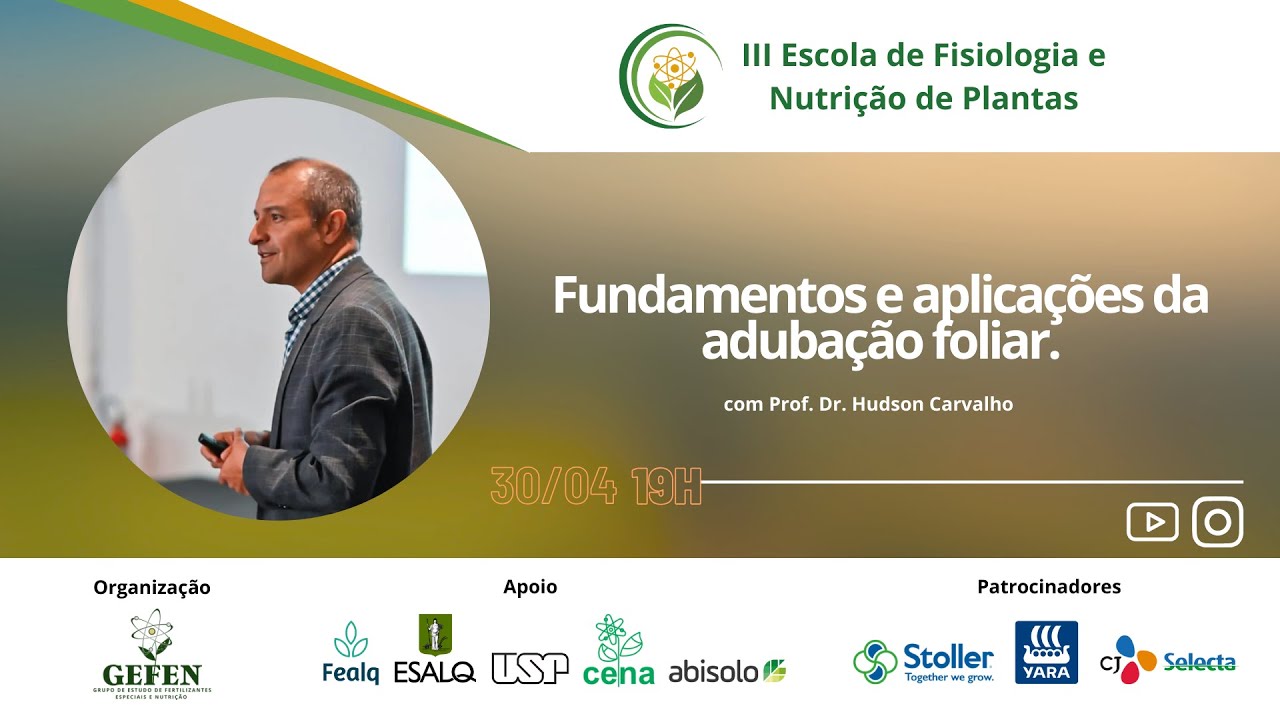 LIVE Prof. Hudson Carvalho III EFNP