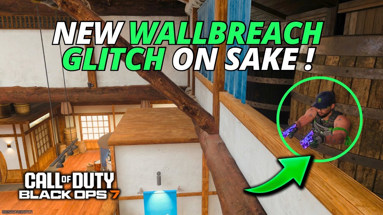 BO7 Glitches : New Insane WALLBREACH GLITCH on &laquo;&nbsp;SAKE&nbsp;&raquo; !