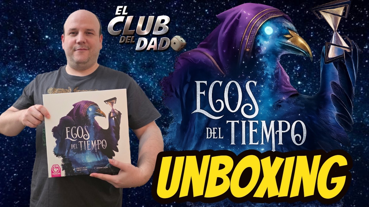 Ecos del Tiempo - Unboxing - Juego de mesa