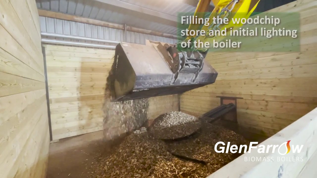 Fully automatic Heizomat wood chip boiler installation and system upgrade🔥