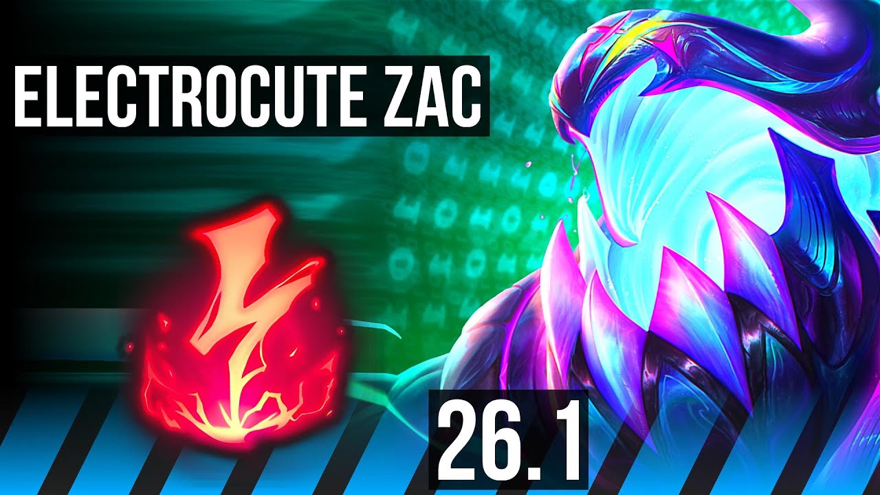 ZAC vs VIKTOR (MID) | Electrocute | KR Master | 26.1