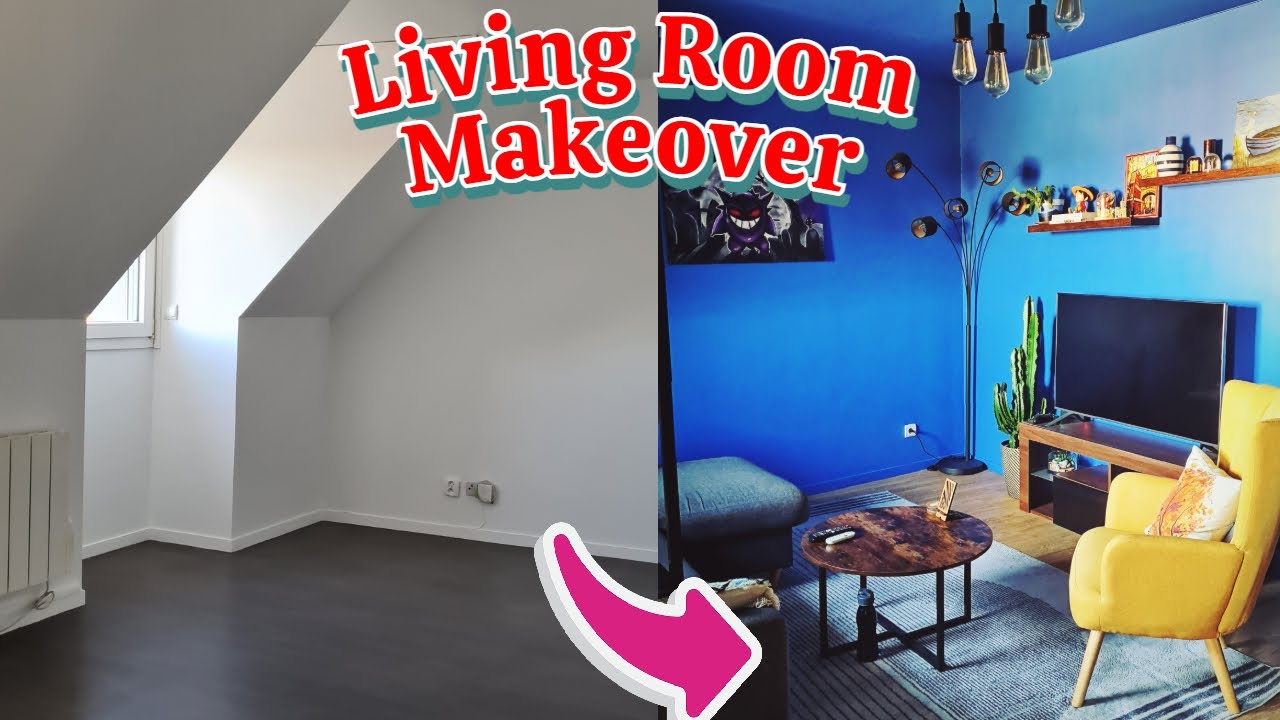 Extreme Living Room Makeover | Dark & Moody Transformation