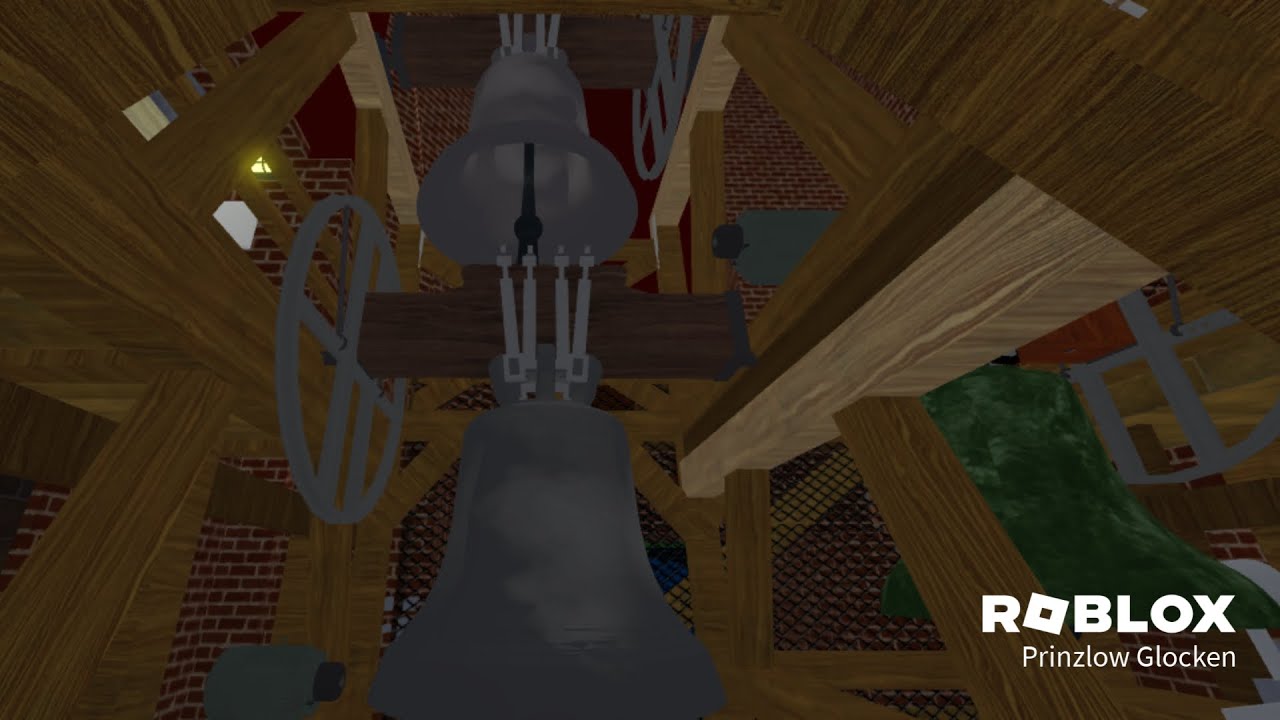 ROBLOX - Prince Low Bells: Marienkirche | : Teilgeläut der Glocken 2 und 1 um 12 Uhr (Außenaufnahme)