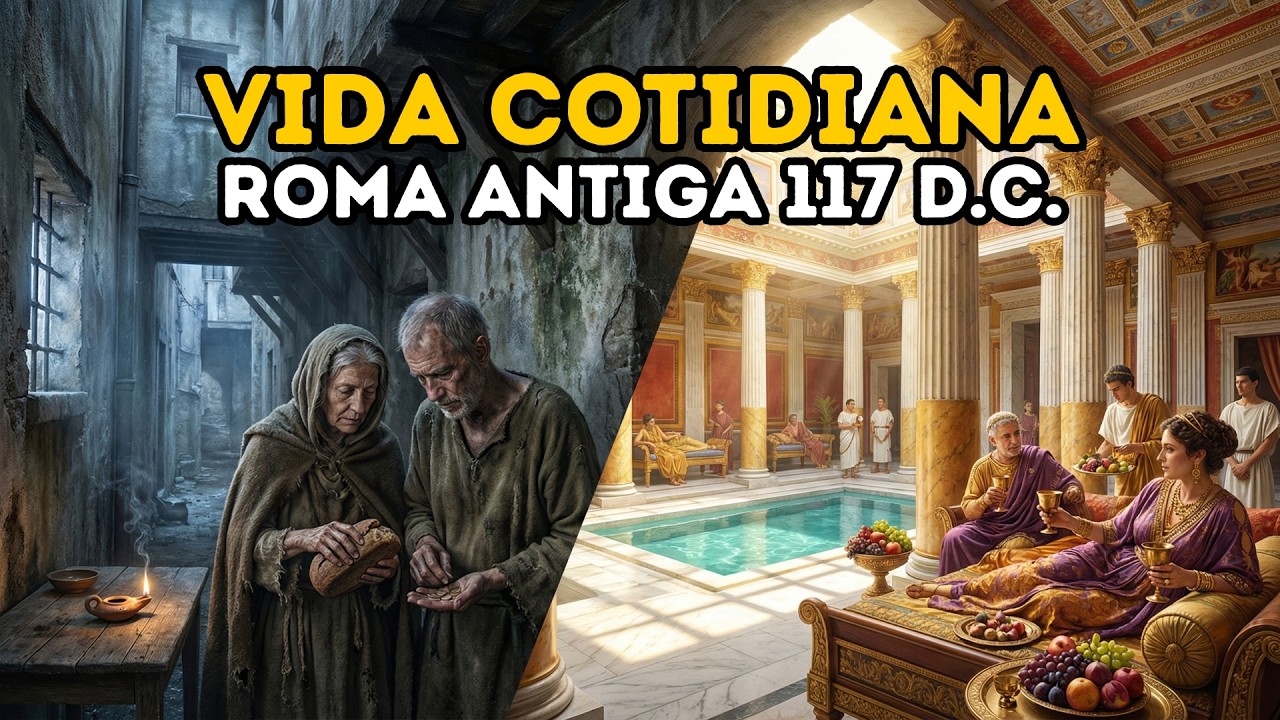 A Vida Cotidiana na Roma Antiga em 117 d.C.: Como REALMENTE Era
