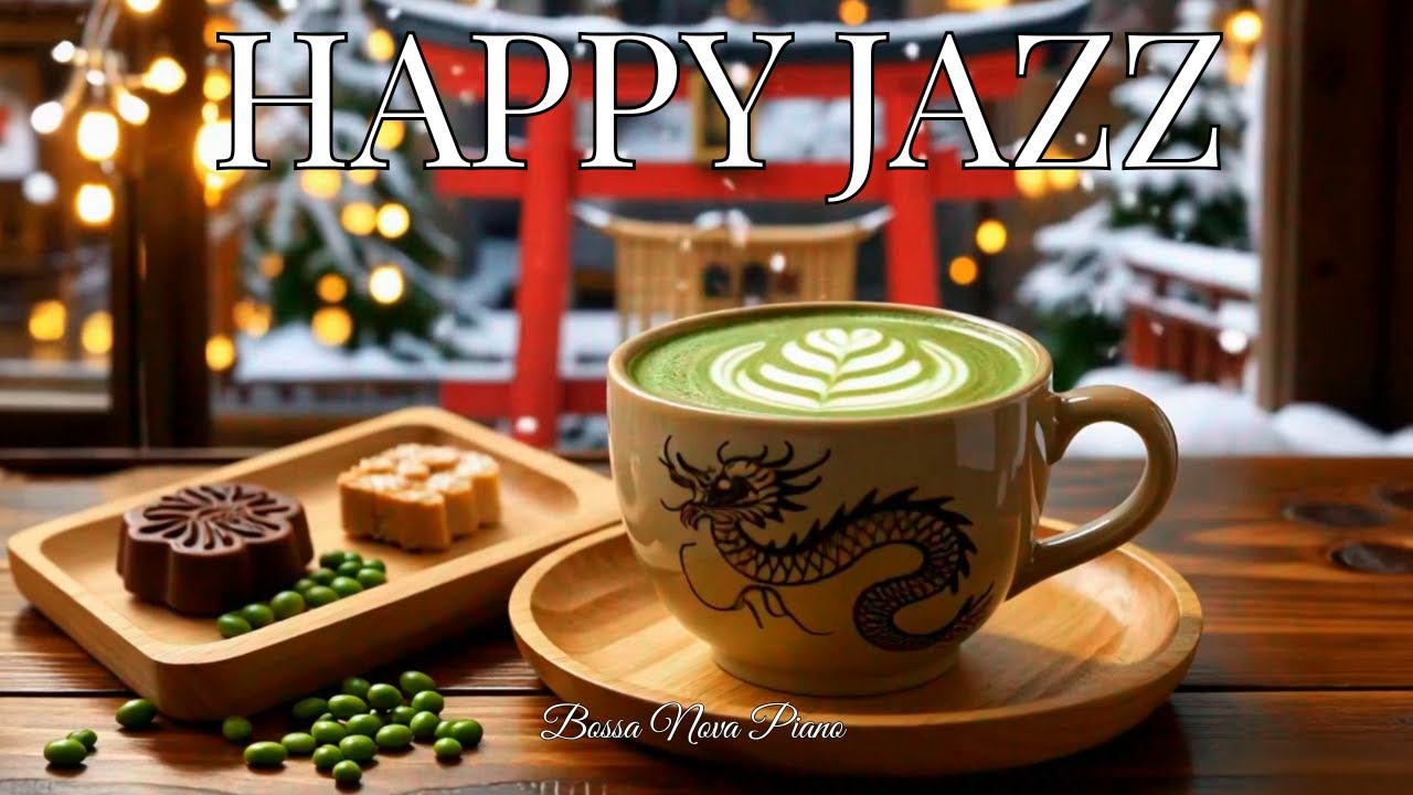 Happy Winter Morning Jazz ☕ Exquisite Coffee Jazz, Smooth Bossa Nova & Instrumental Start Your Day