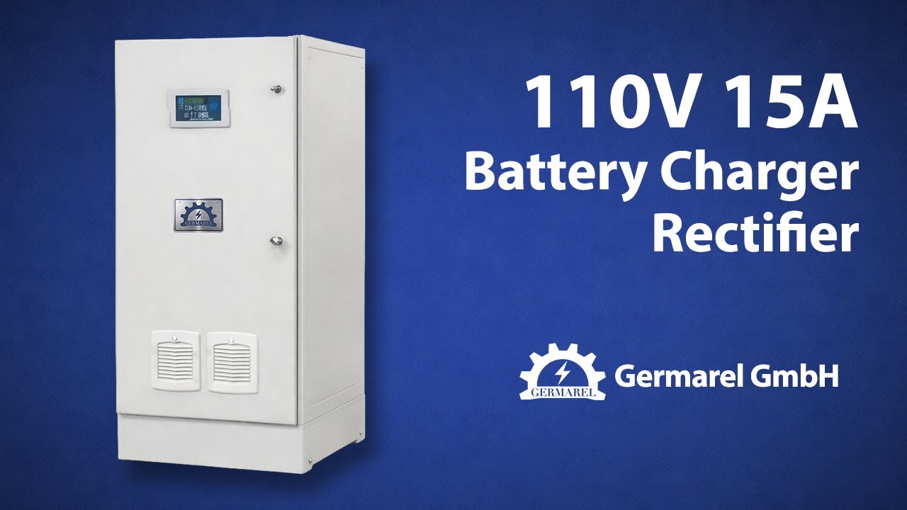 110V 15A | CH-GER Battery Charger Rectifier by Germarel GmbH