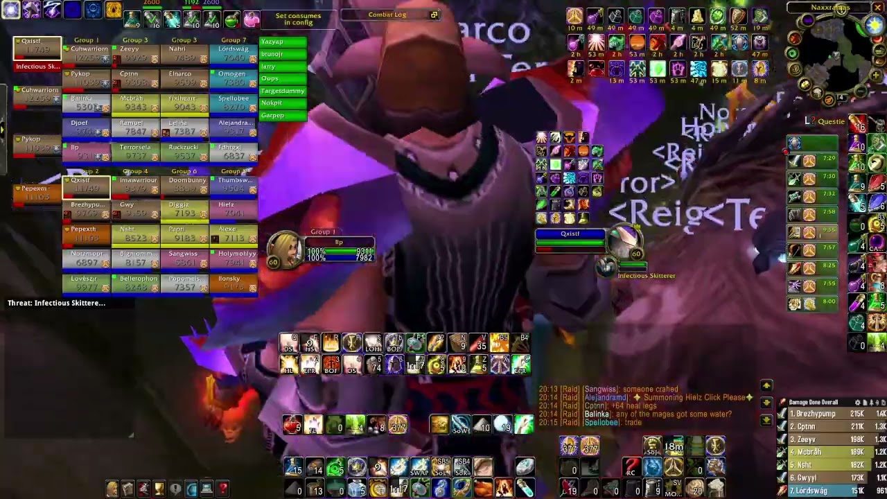 Naxx 6/15 RoT, Wow classix paladin PoV