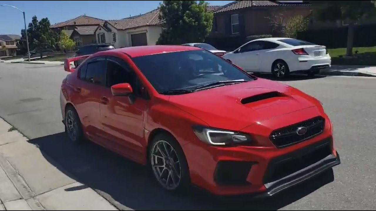 The WRX finally gets wheels! (ENKEI TSV)