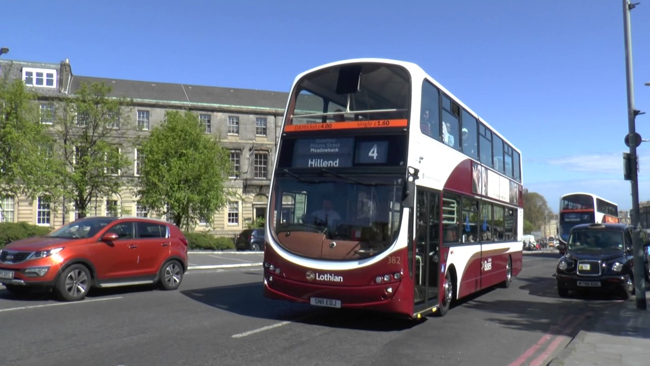BUSES IN EDINBURGH MAY 2017