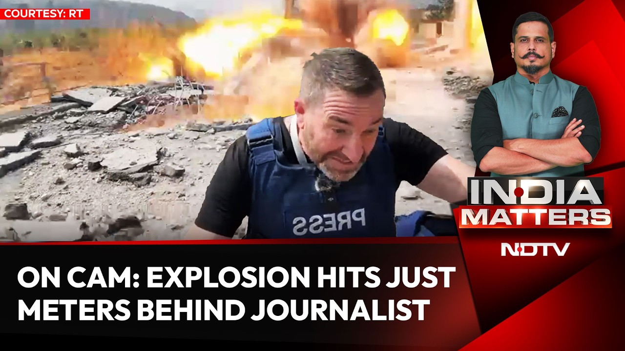 Iran War LIVE | On Camera: Explosion Hits Just Meters Behind Journalist in Lebanon
