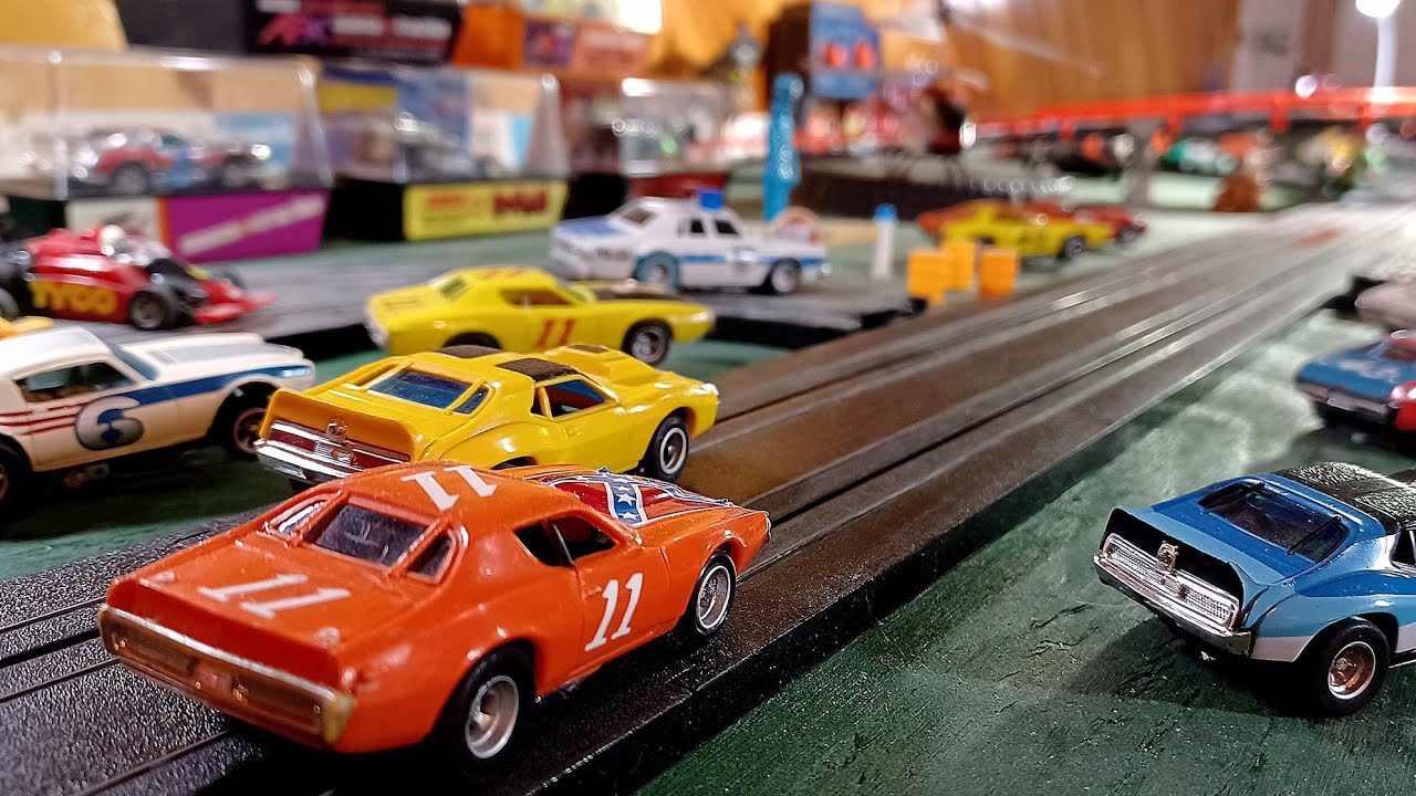 AFX Chilling & Running Expensive Slot Car Collection HO