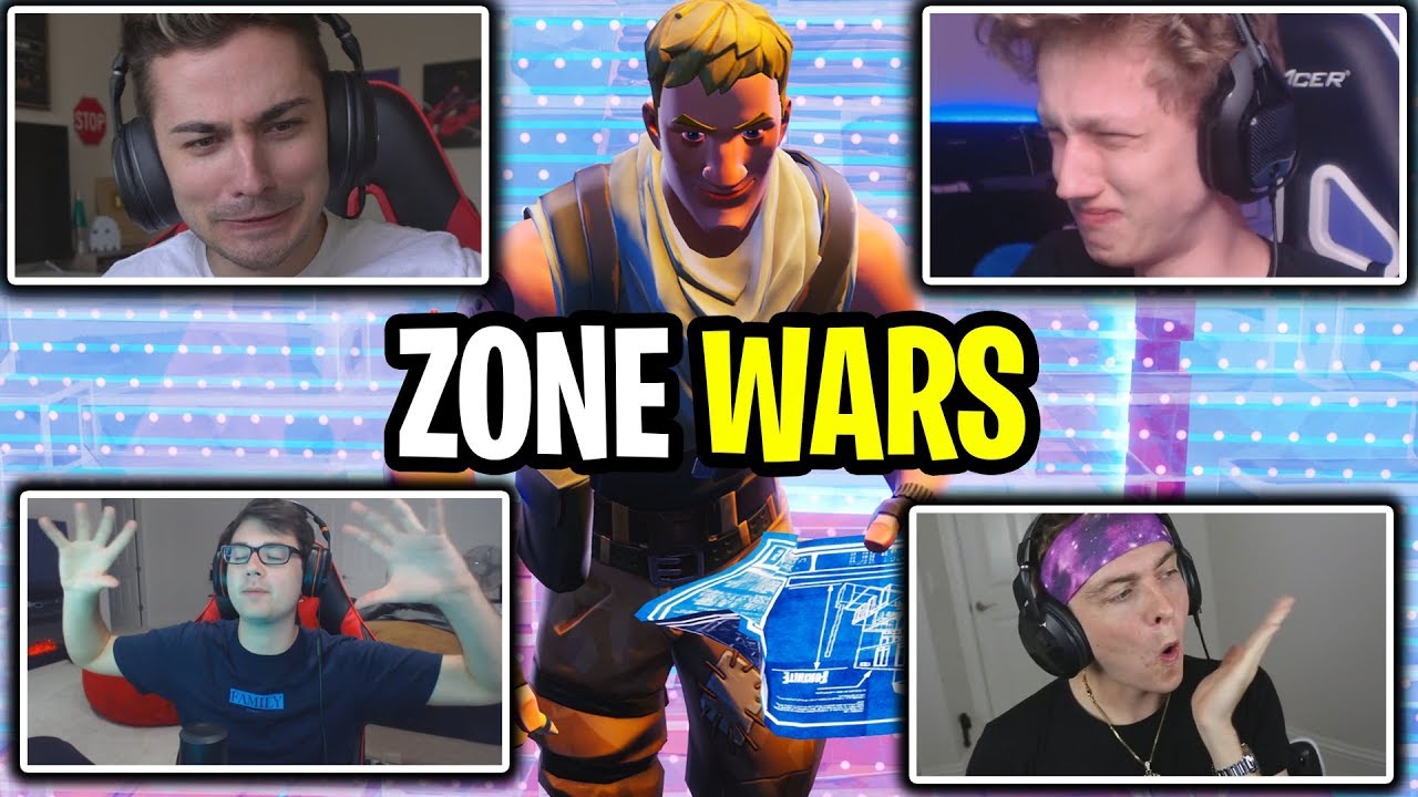 Fortnite Zone Wars with the LG House! - (Randumb, Kiwiz Formula, Nicks)