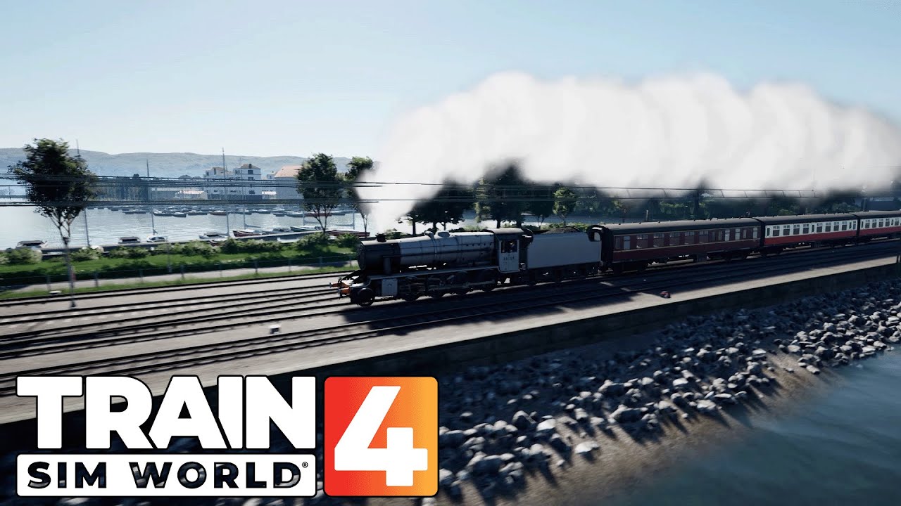 Dampflok Sonderfahrt am Bodensee - Lindau nach Bregenz / TSW 4 Free Roam