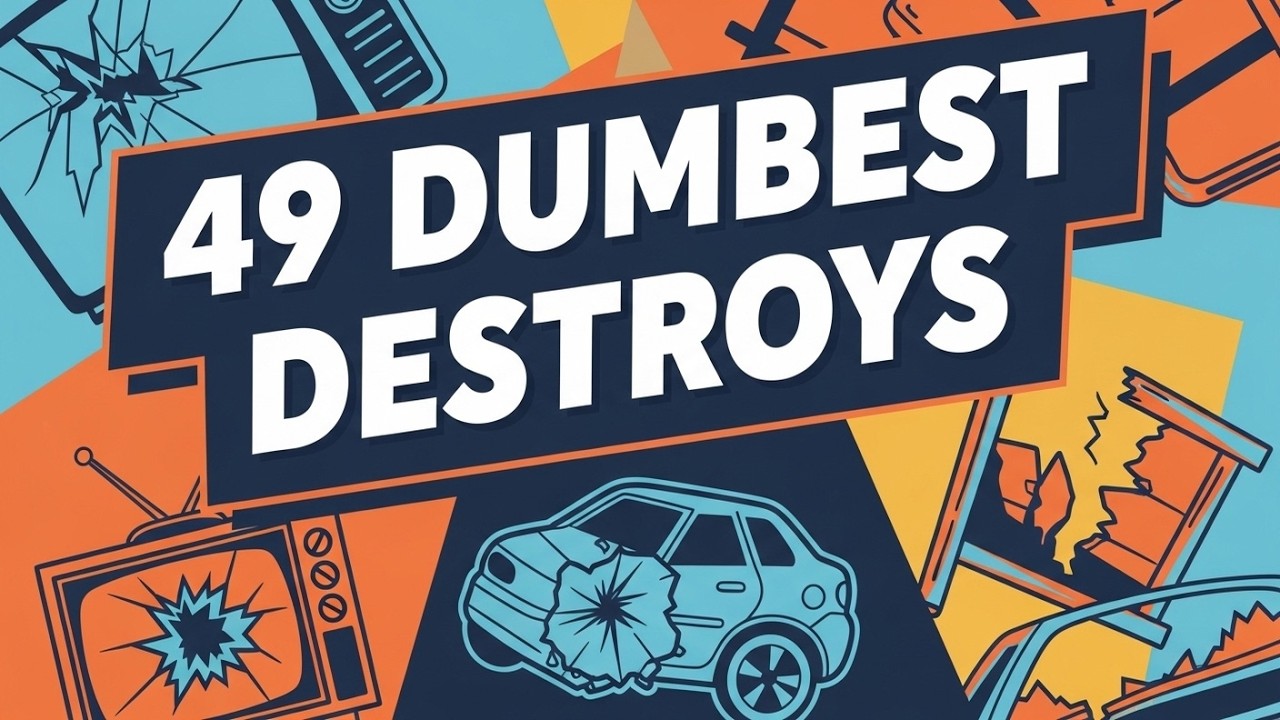 49 Stupidest Ways People Destroyed Their Own Stuff