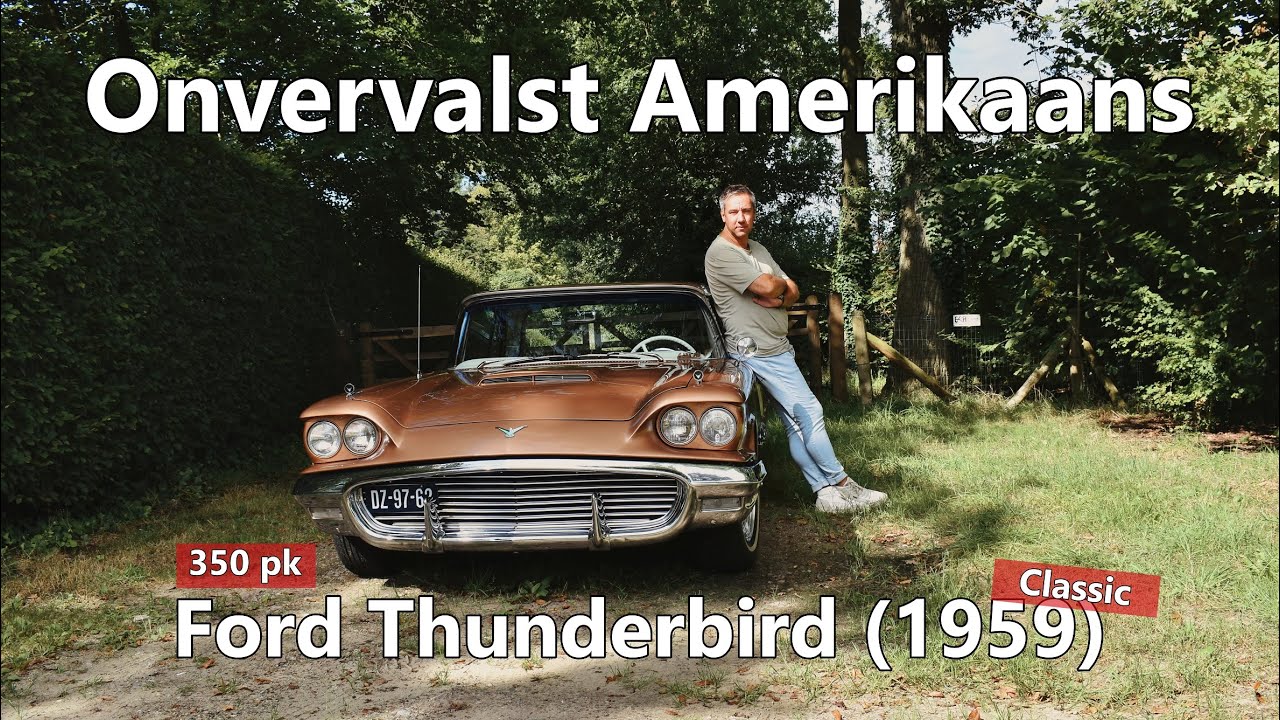 Rondje donderen met de Ford Thunderbird (1959)