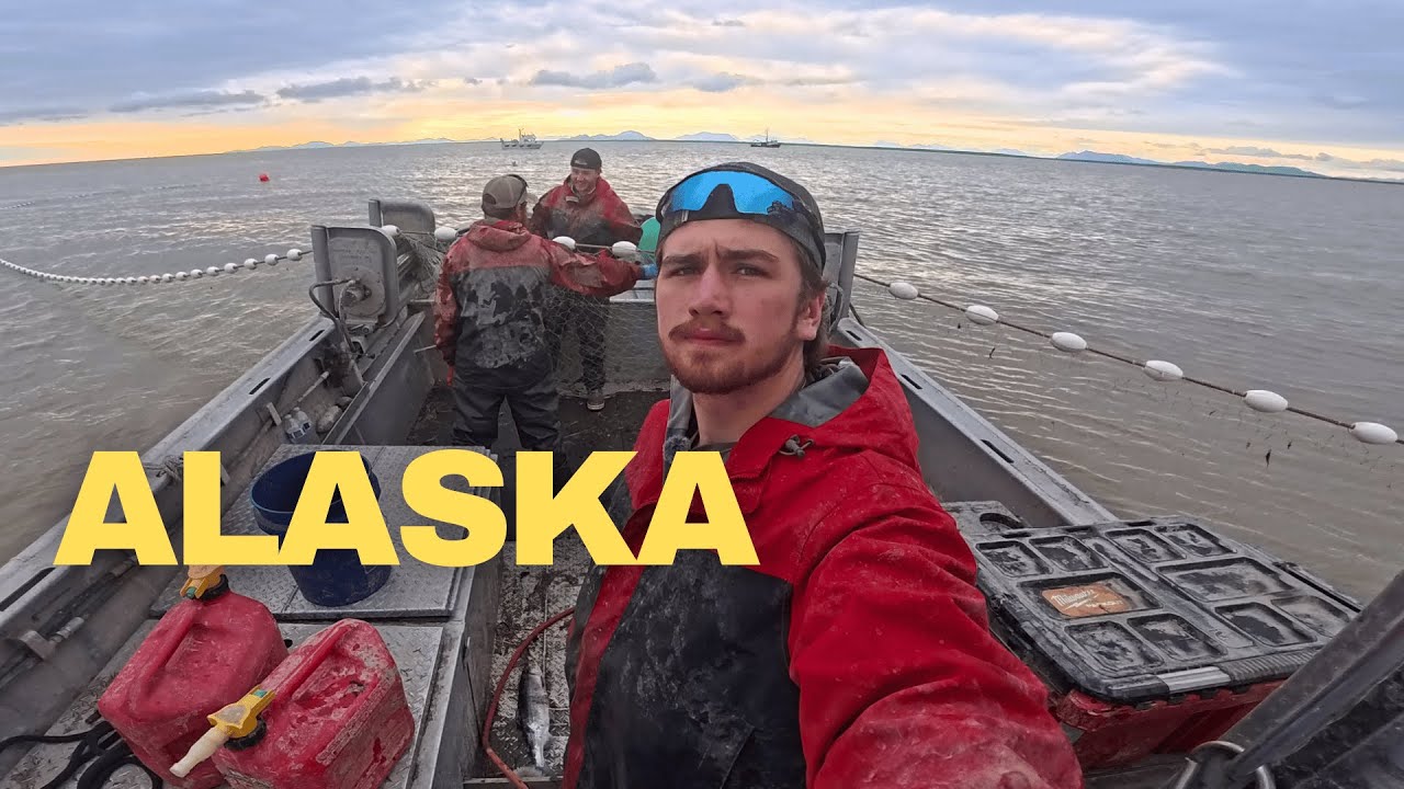 Sunny nights, flounder skipping, and slowly going crazy fishing Alaska