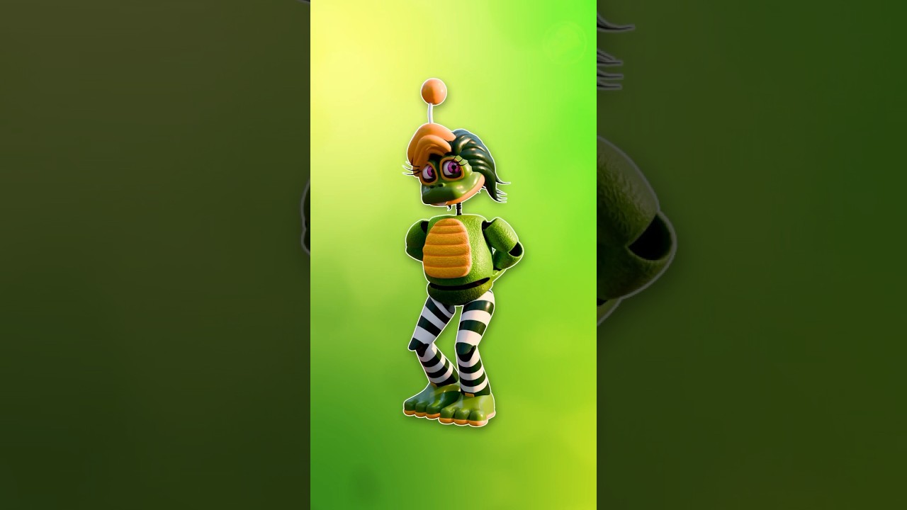 Mediocre Melodies transform to Glamrock animatronics (FNAF Animation)