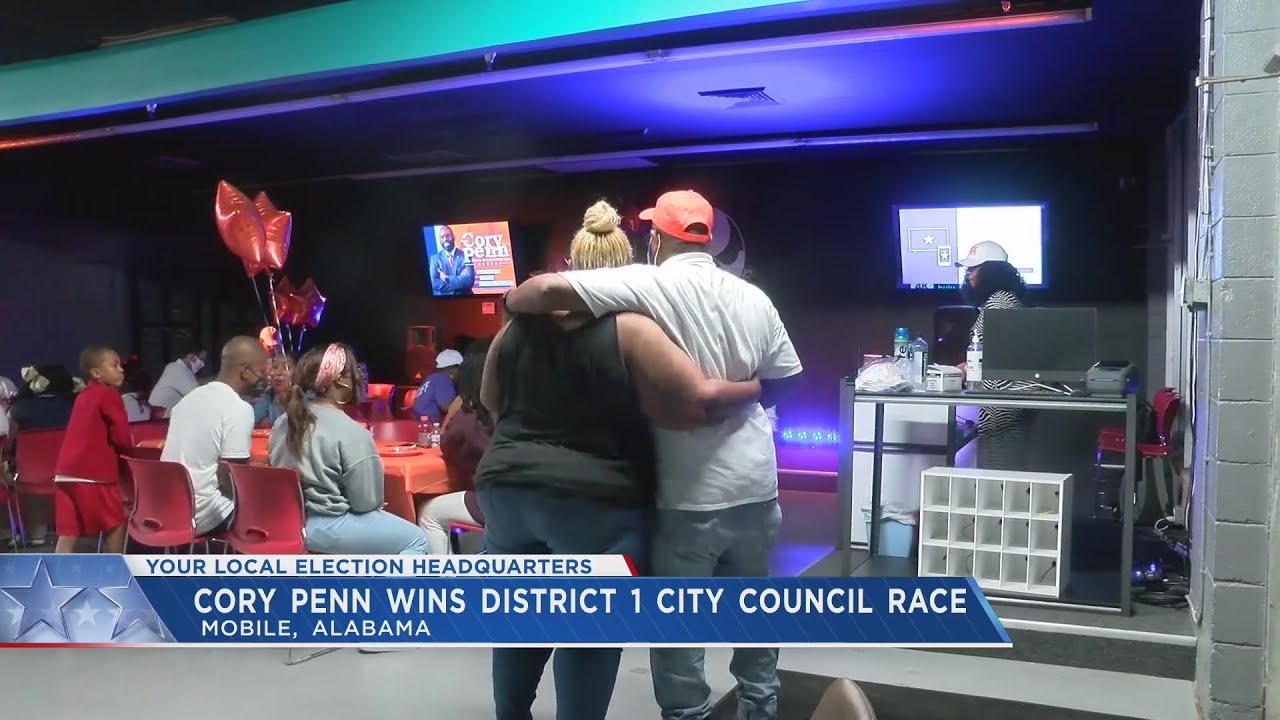 Cory Penn wins District 1 Mobile City Council race
