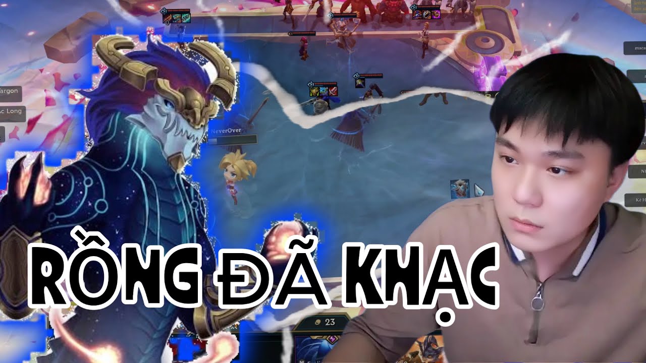 (ĐTCL) Thành Cacao siêu may mắn có rồng ở round 4.3 cực kì mãn nhãn trước khi bị nerf