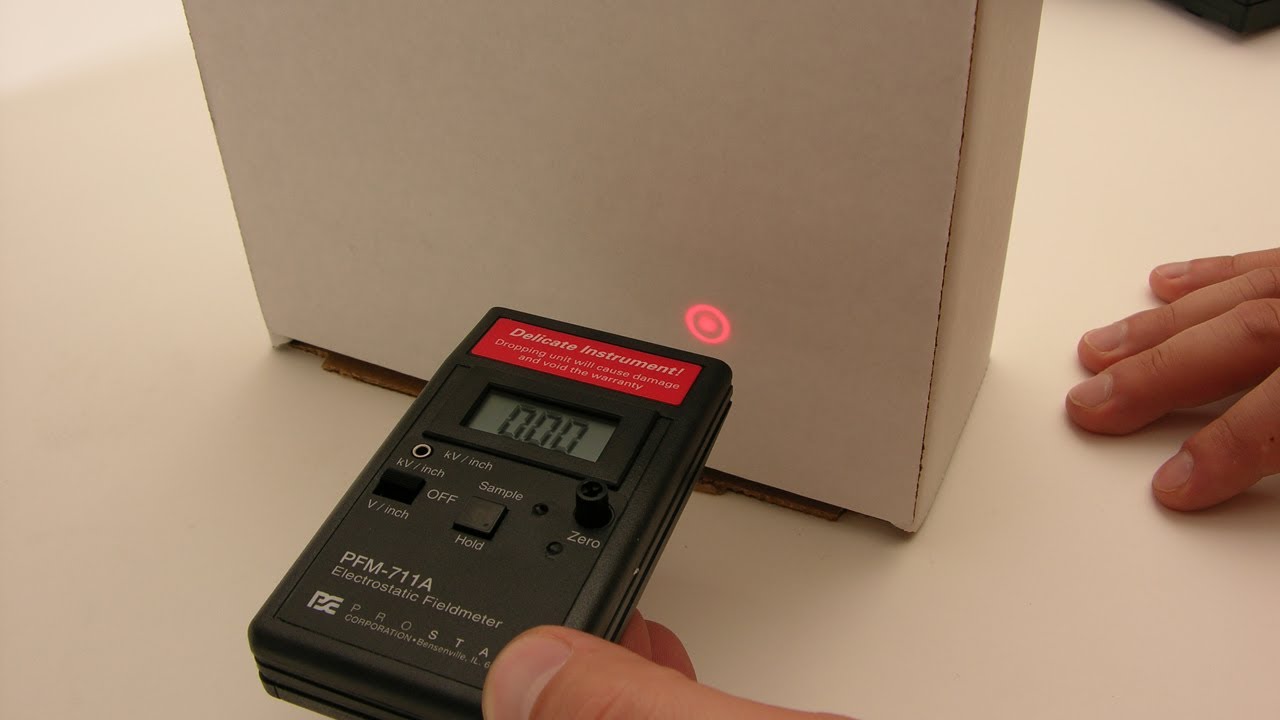 Taking a Field Measurement with the PFM-711A Field Meter
