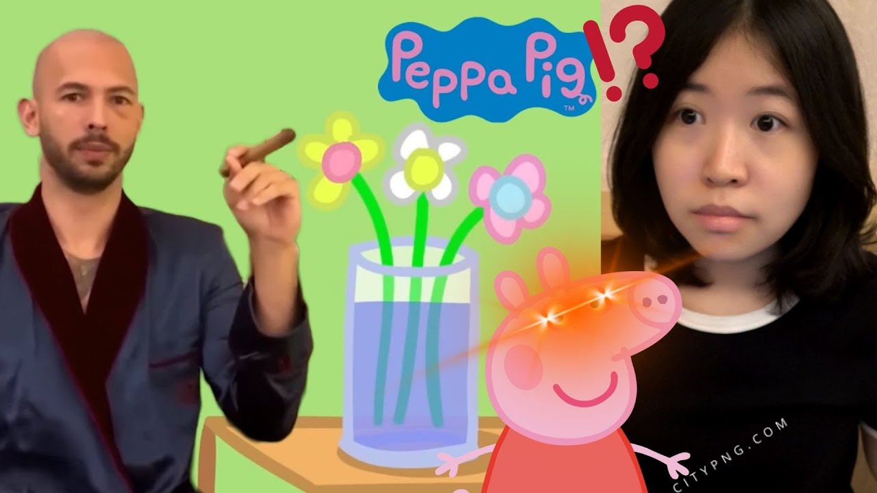 If Andrew Tate Was In Peppa Pig !? | Peppa Pig Parodies Reaction | Taiwanese reacts