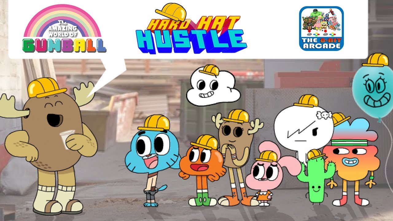 The Amazing World of Gumball: Hard Hat Hustle - Construction Site Field Trip (Cartoon Network Games)