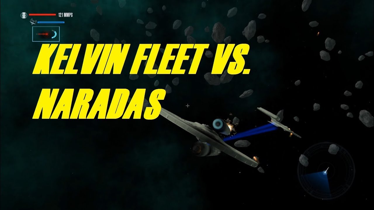Star Trek Legacy: Ultimate Universe 2.2 - KELVIN fleet vs. NARADAS