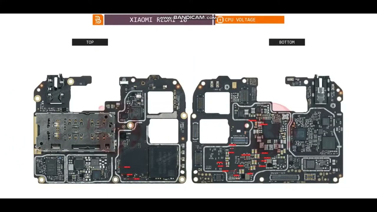 Xiaomi Redmi 10 complete Schematic diagram and hardware solution