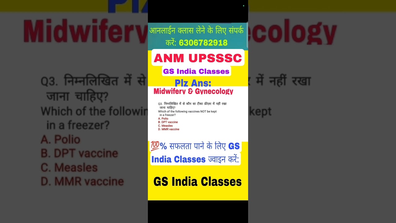 UPSSSC ANM Vacancy 2024, Total Post-5272, ANM UPSSSC Permanent Vacancy 2024