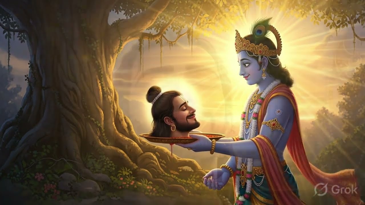 जिस वीर को कृष्ण ने युद्ध से पहले रोक दिया! | बर्बरीक से खाटू श्याम बनने की रहस्यमयी कथा