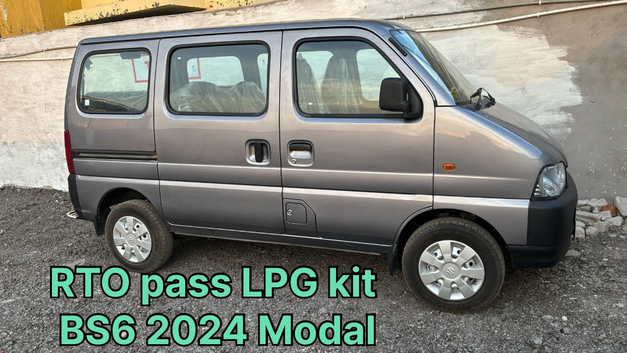 Maruthi Eeco 2024 Modal BS6 RTO pass LPG kit  fitting full video#maruti #eeco@MRINDIANHACKER