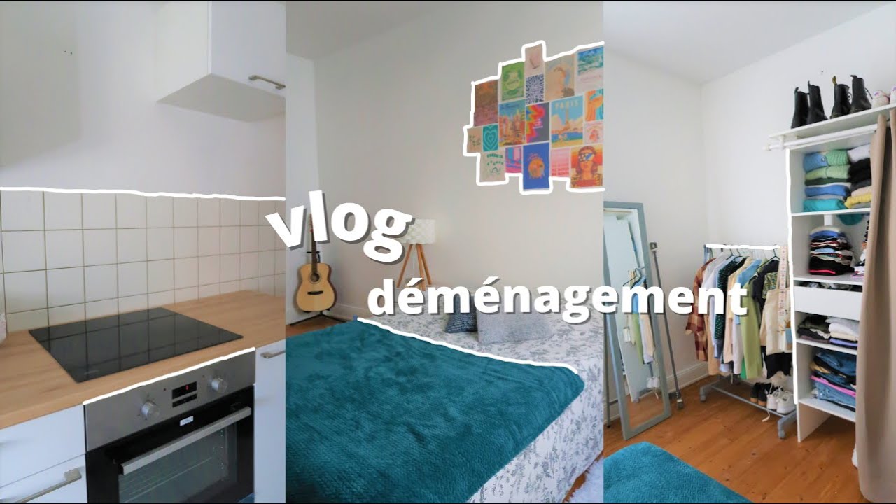 VLOG DÉMÉNAGEMENT // j'emménage dans mon premier appartement (ep.1)