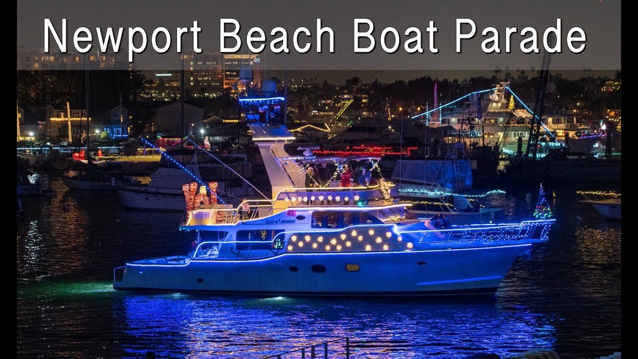 Newport Beach Boat Parade 2018
