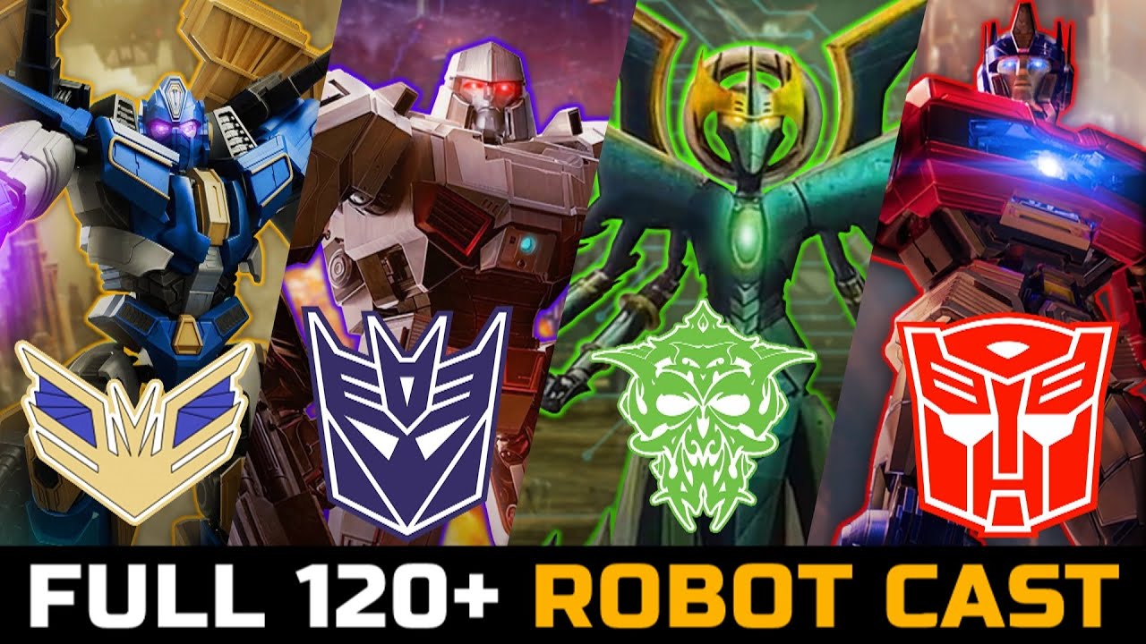 Transformers One(2024) All Cast Robots, All 120+ Confirmed & Leaked Characters! [Massive Spoilers]