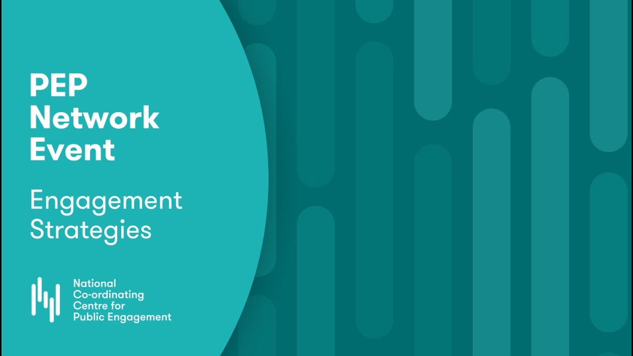PEP Network Event: Engagement Strategies