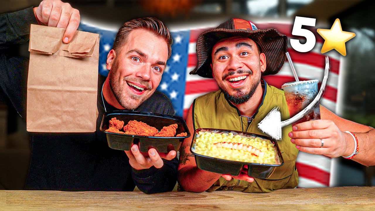 Wir bestellen dem anderen das BESTE Essen in den USA 🤤🇺🇸