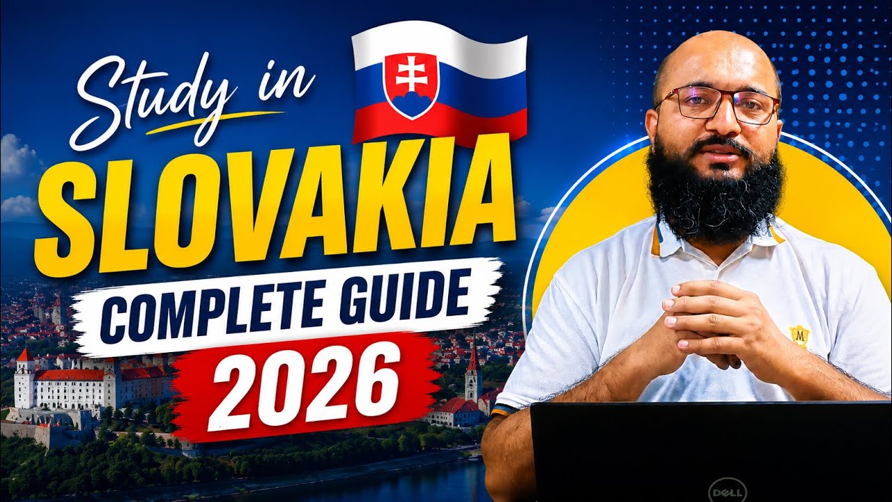 Study in Slovakia 2026 | Complete Guide for Pakistani Students | Admission, Visa, Expenses & TRP