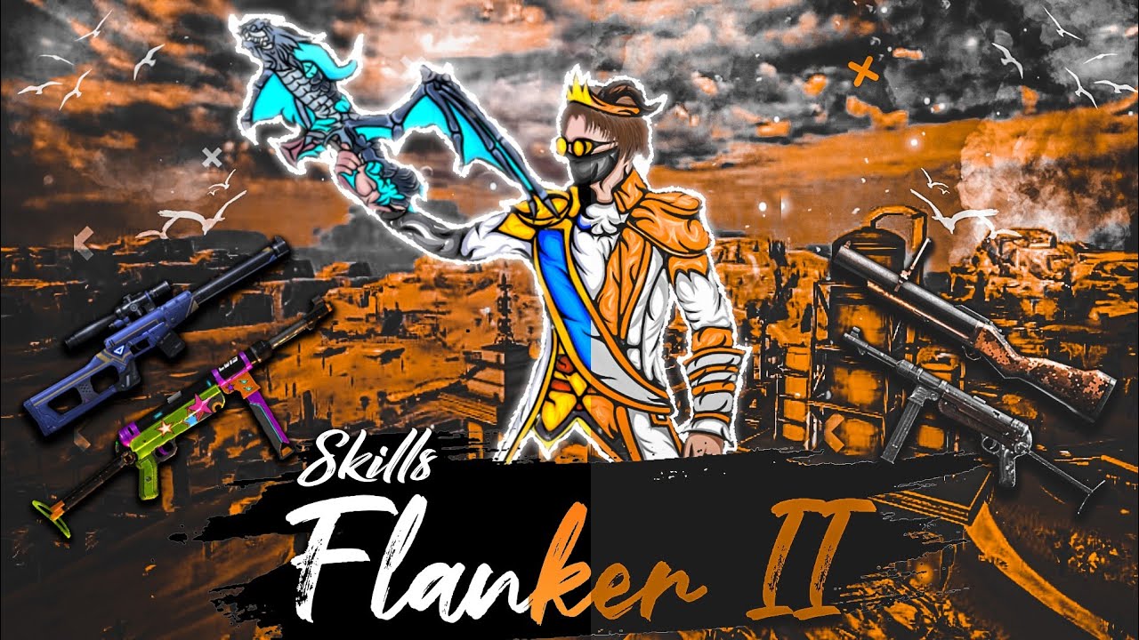 BEST SKILLS FOR FLANKER -2 IMPORTANT ROLE OF FLANKER IN TOURNAMENT | HOW TO DO BEST FLANKING | Free🔥