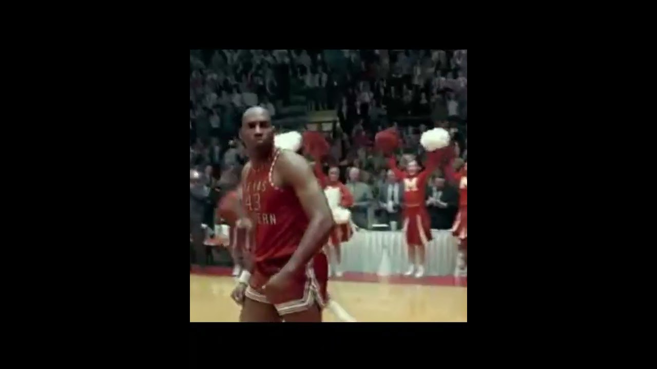 #Assist Willie Cager #Dunk David Lattin #NCAA #1966 #TexasWestern #WaltDisney #GloryRoad #Shorts