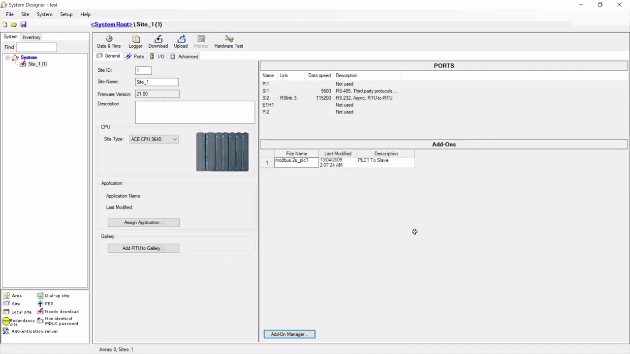 Part 1 - Implementing Serial RS485 Modbus Master on ACE3600 CPU