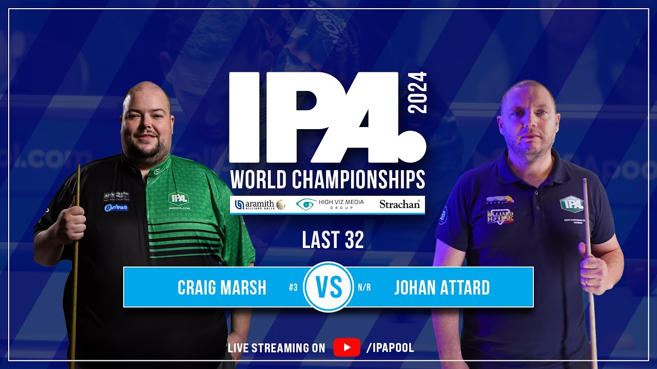 IPA World Championship 2024 Last 32 - Craig Marsh vs Johan Attard