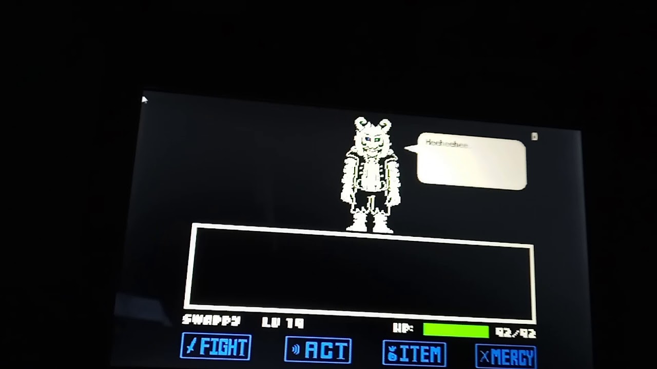 Storyswap asriel boss